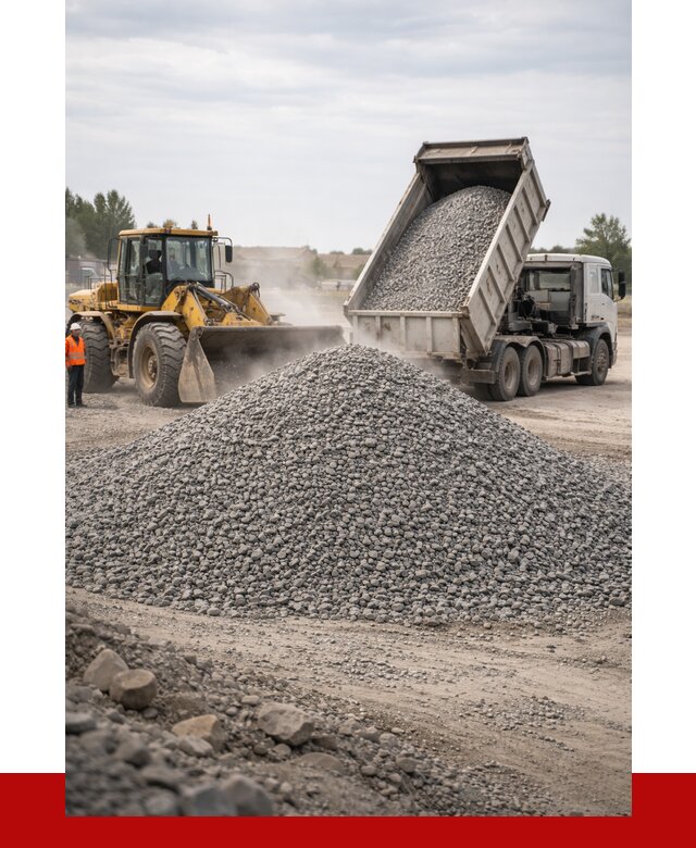 Купить щебень с доставкой в Ялте от 2554 руб. | ПРОНЕРУДЯлт