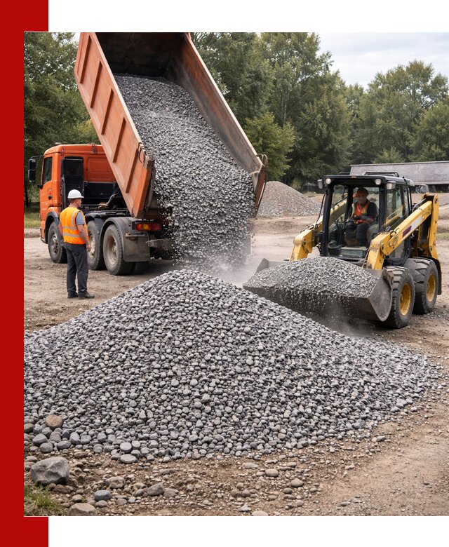 Купить гранитный щебень фракции 5–10 в Ялте с доставкой