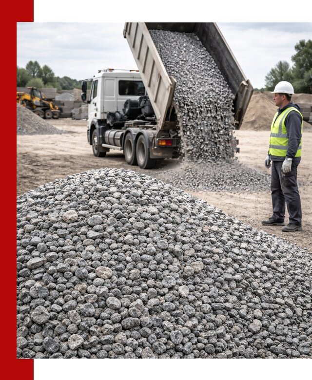 Доставка и продажа гранитного щебня фракции 5-20 в Ялте