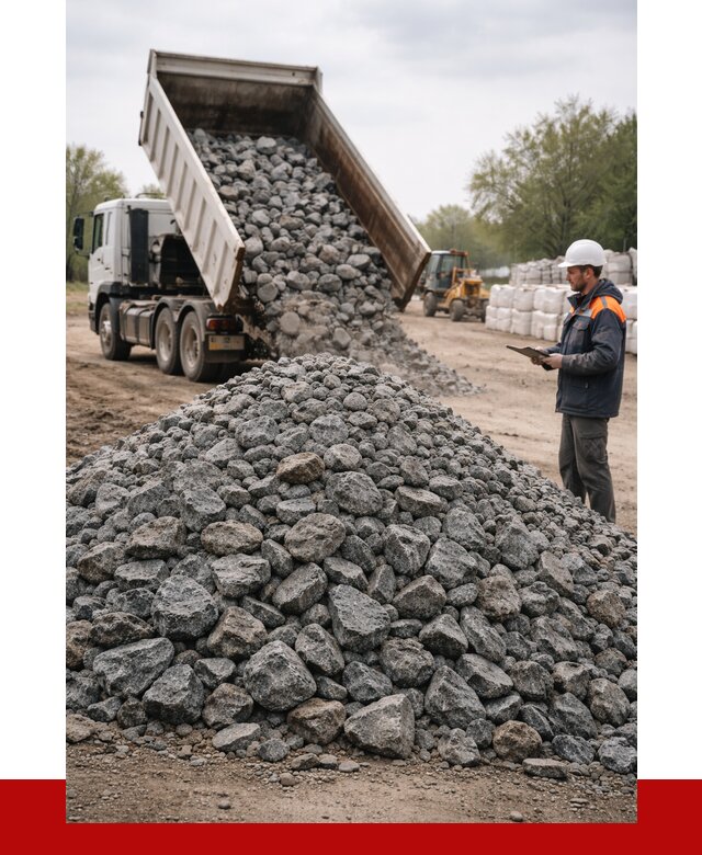 Гранитный щебень фракция 100-200 в Ялте от 4291 р. ПРОНЕРУДЯлт