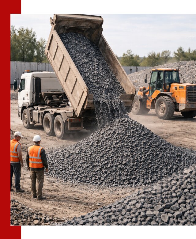 Доставка и продажа щебня габбро-диабаза в Ялте