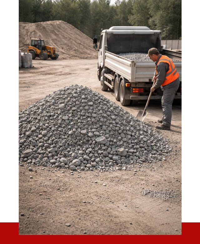 Гравийный щебень фракция 5-10 в Ялте от 2248 р. | ПРОНЕРУДЯлт