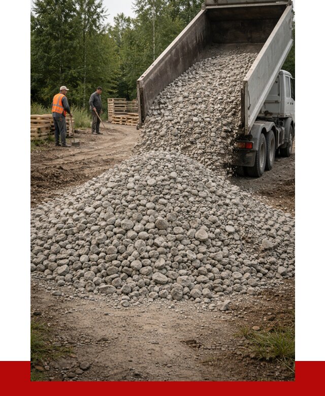 гравийный щебень фракция 70-120 в Ялте от 2503 р. ПРОНЕРУДЯлт