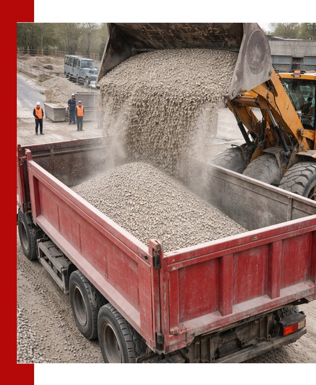 Купить известняковый щебень фракции 0-5 с доставкой в Ялте