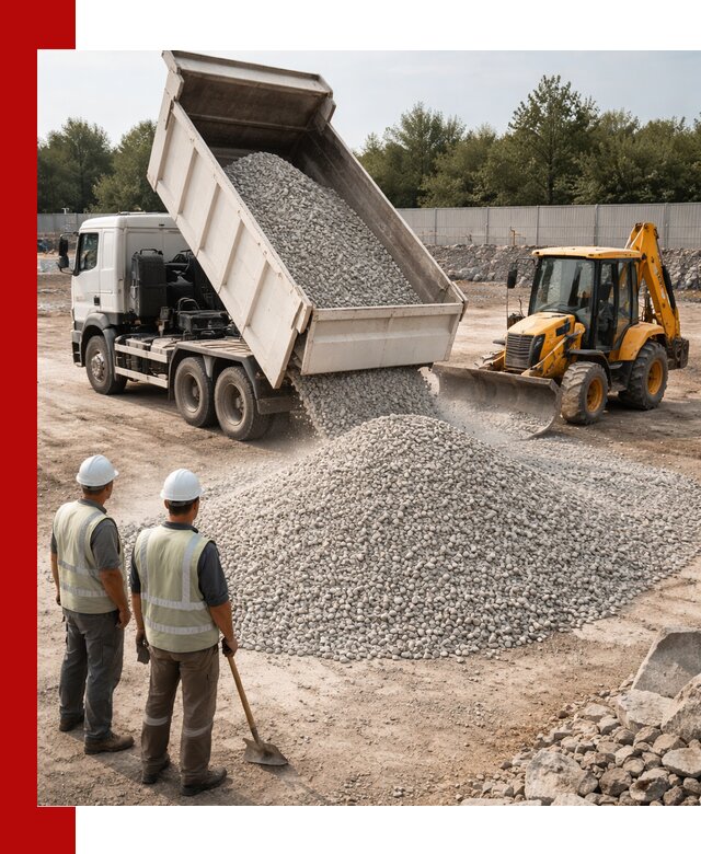 Купить известняковый щебень фракции 5–10 мм с доставкой в Ялте