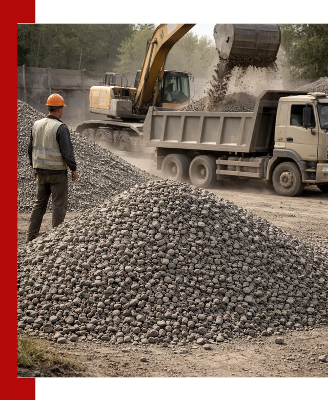 Шлаковый щебень фракция 5-20 с доставкой в Ялте