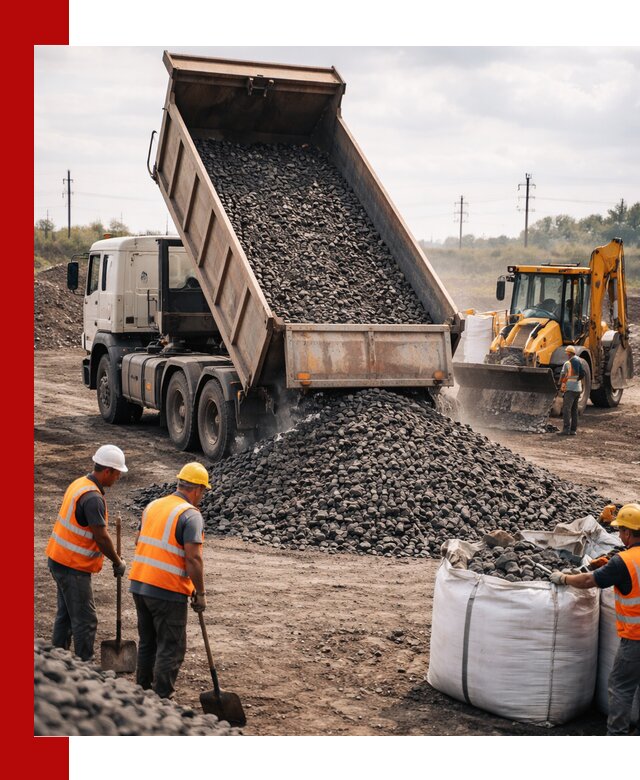 Шлаковый щебень фракция 40-70 с доставкой в Ялте