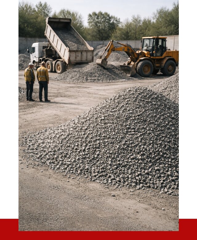 Вторичный щебень фр. 5-20 в Ялте от 1635 р. - ПРОНЕРУДЯлт