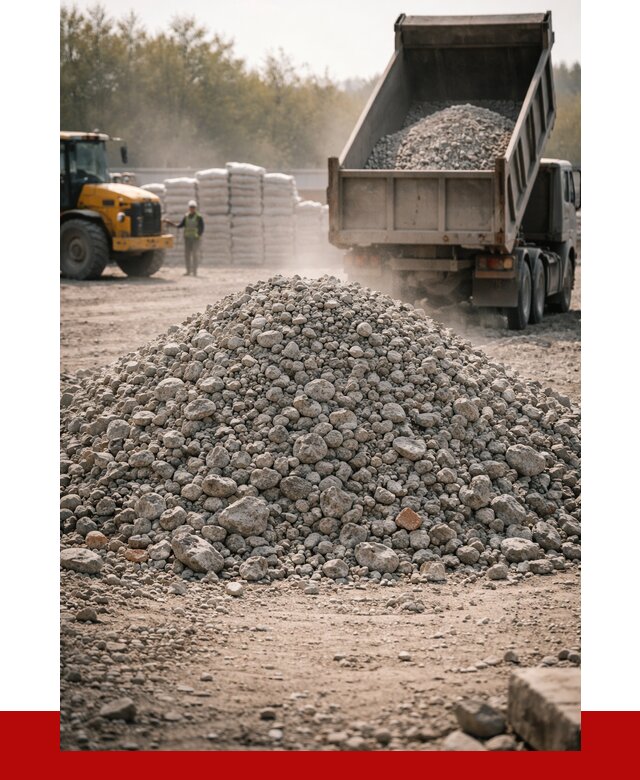 Вторичный щебень фракция 70-150 в Ялте от 1430 р. | ПРОНЕРУДЯлт
