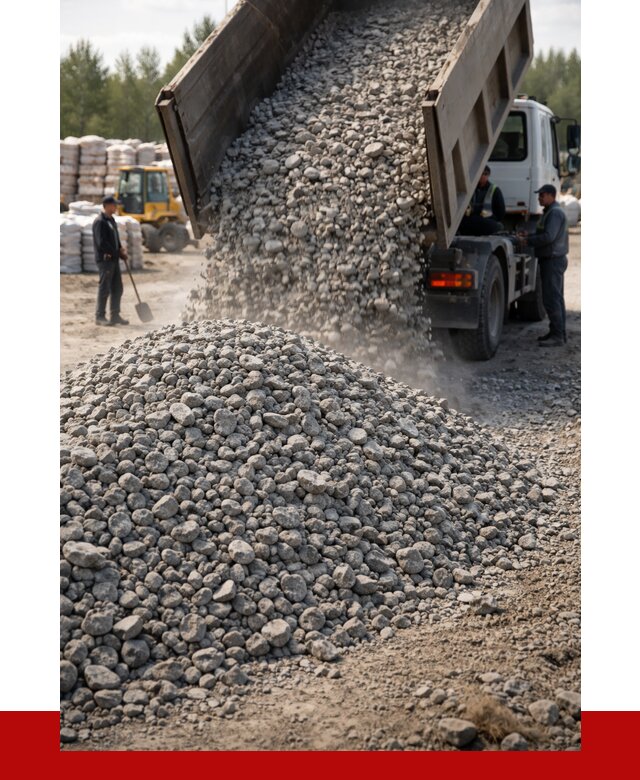 Бетонный щебень фракция 40-70 в Ялте от 1839 р. ПРОНЕРУДЯлт