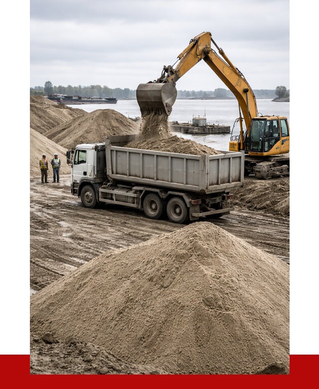 Купить речной песок навалом в Ялте от 1839 р., ПРОНЕРУДЯлт