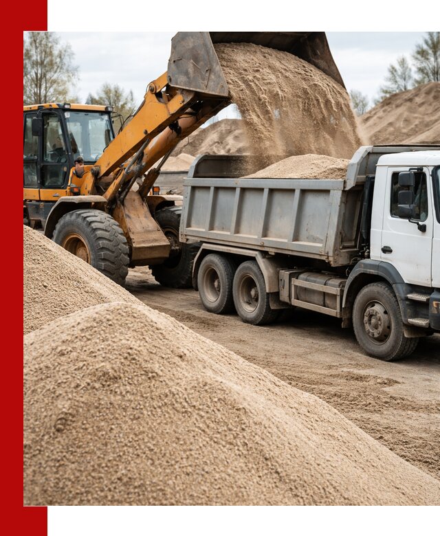 Доставка сеяного песка в Ялте оптом и в розницу