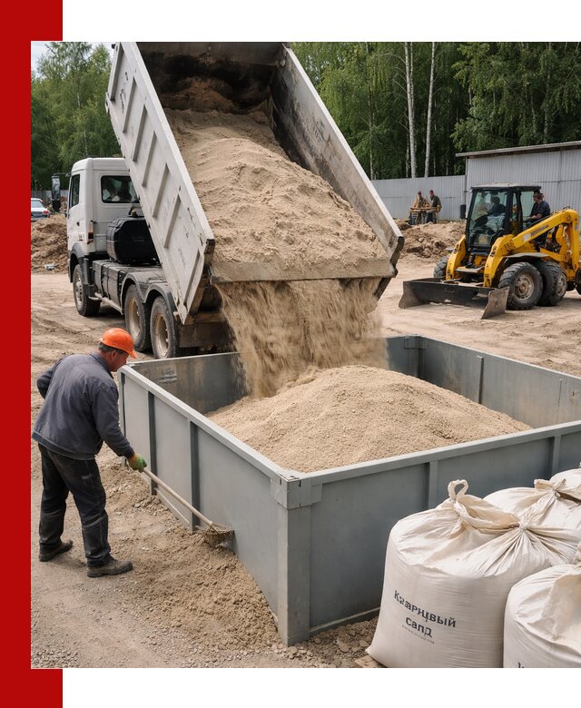 Кварцевый песок для фильтра в Ялте — доставка и качество