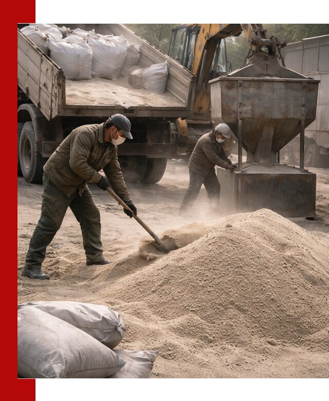 Кварцевый песок для пескоструя в Ялте — доставка и качество