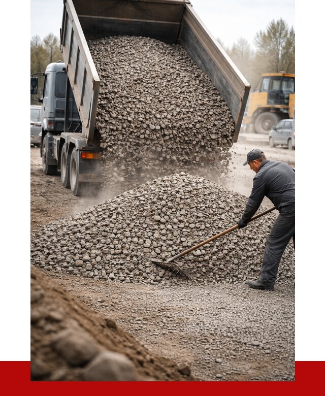 Гравий фракция 20-40 в Ялте от 2554 р. доставка | ПРОНЕРУДЯлт