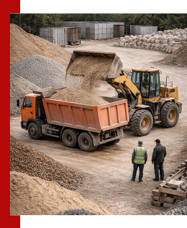 Доставка сыпучих смесей и смесей для стройки в Ялте