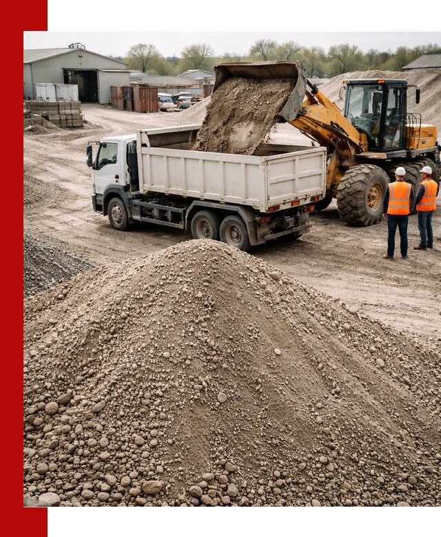 Доставка и продажа ПГС С1 в Ялте с самосвалами и разгрузкой