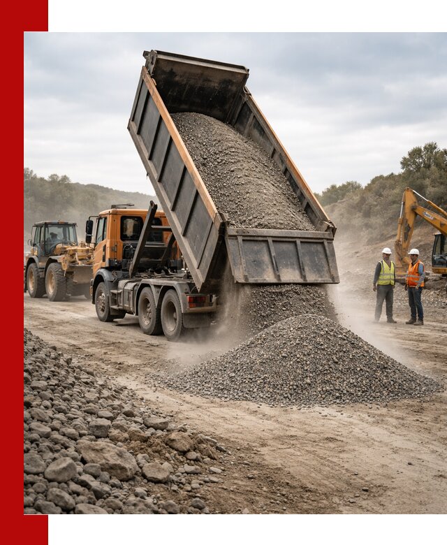 Щебёночно-песчаная смесь ЩПС С1 с доставкой в Ялте