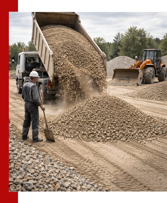Доставка щпс С3 в Ялте самосвалами и бортовыми грузовиками