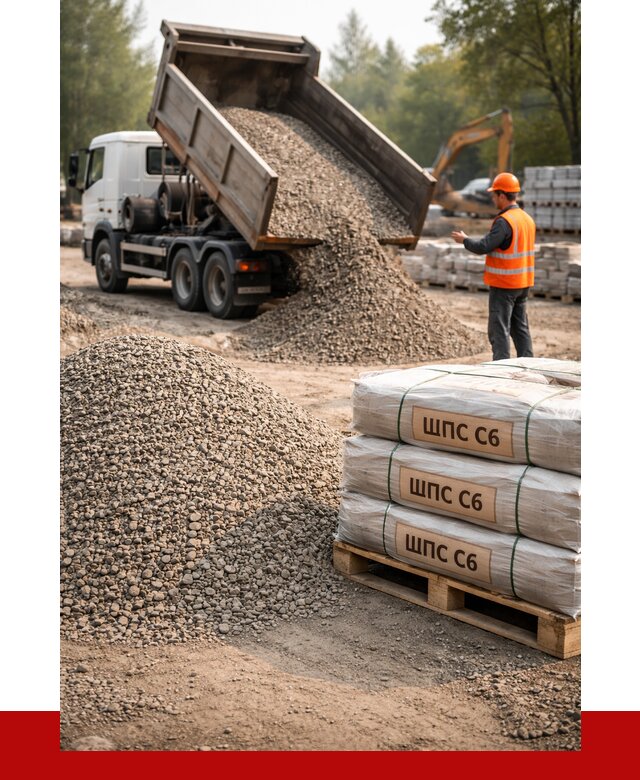 ЩПС С6 в Ялте с доставкой от 2248 р. за куб | ПРОНЕРУДЯлт