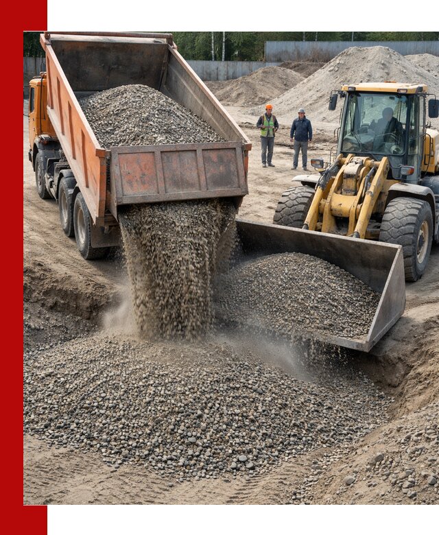 Доставка щпс С9 самосвалами по выгодным тарифам в Ялте