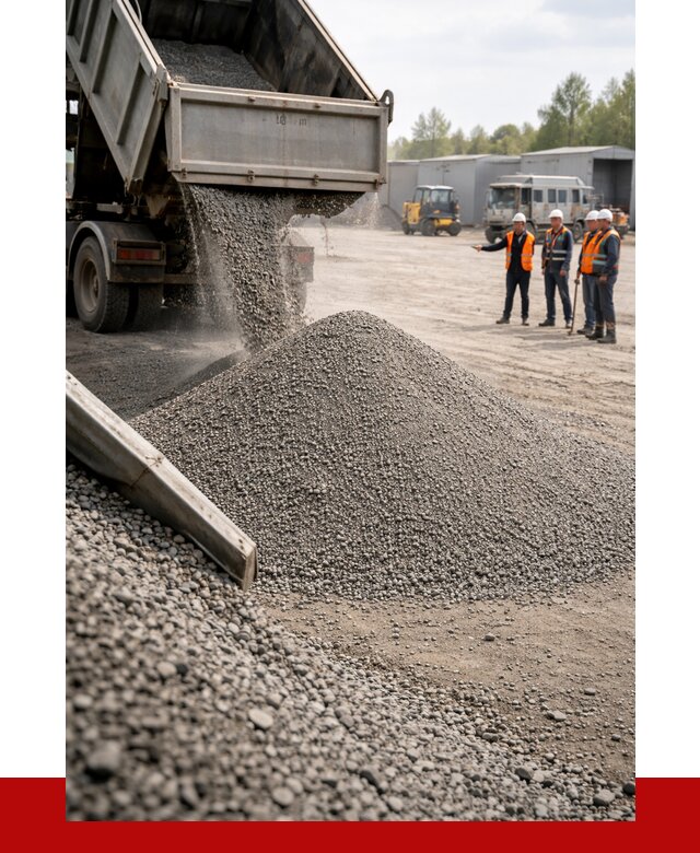 Гравийный отсев 0-5 в Ялте от 1226 р. с доставкой | ПРОНЕРУДЯлт