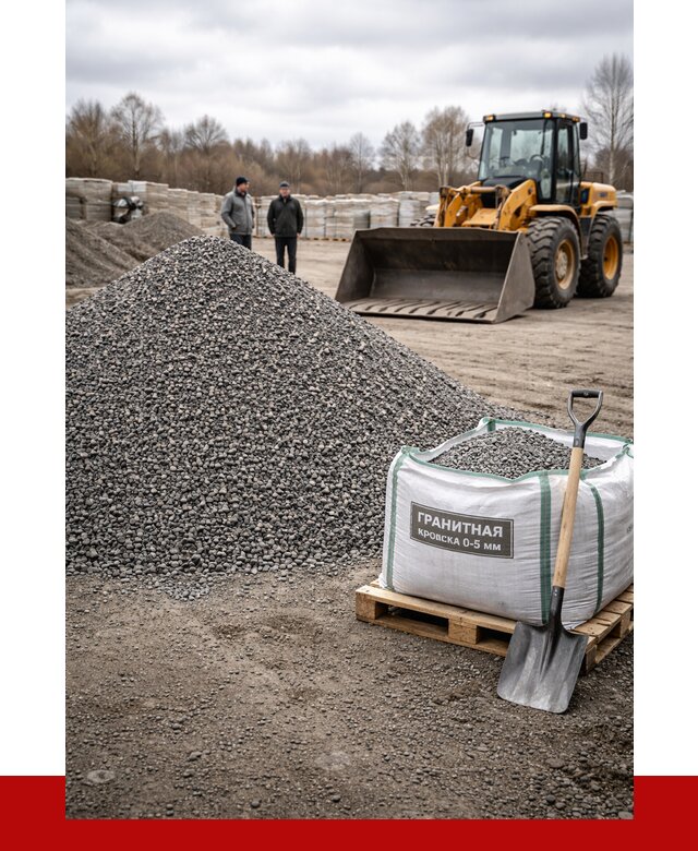 Купить гранитную крошку в Ялте от 4904 р. с доставкой | ПРОНЕРУДЯлт