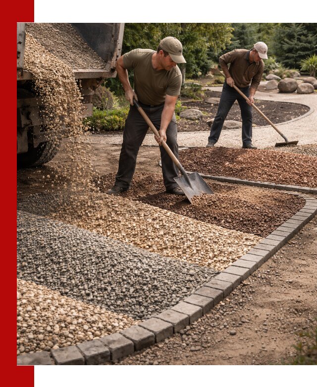 Декоративная крошка для ландшафта в Ялте — продажа и доставка