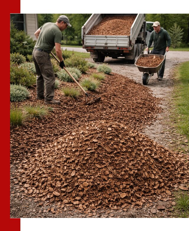 Крошка для мульчирования с доставкой в Ялте