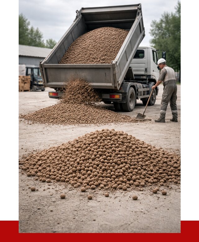 Керамзит с доставкой в Ялте от 4291 р. за м3 | ПРОНЕРУДЯлт