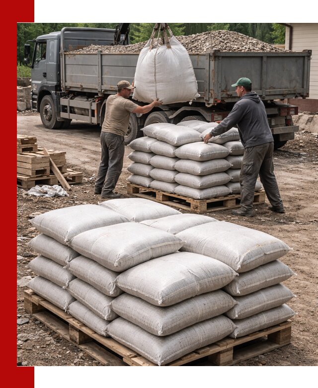 Керамзит в мешках с доставкой в Ялте от компании-поставщика