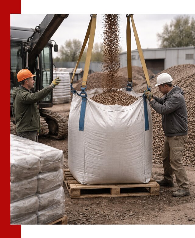 Керамзит в биг-бегах с доставкой в Ялте