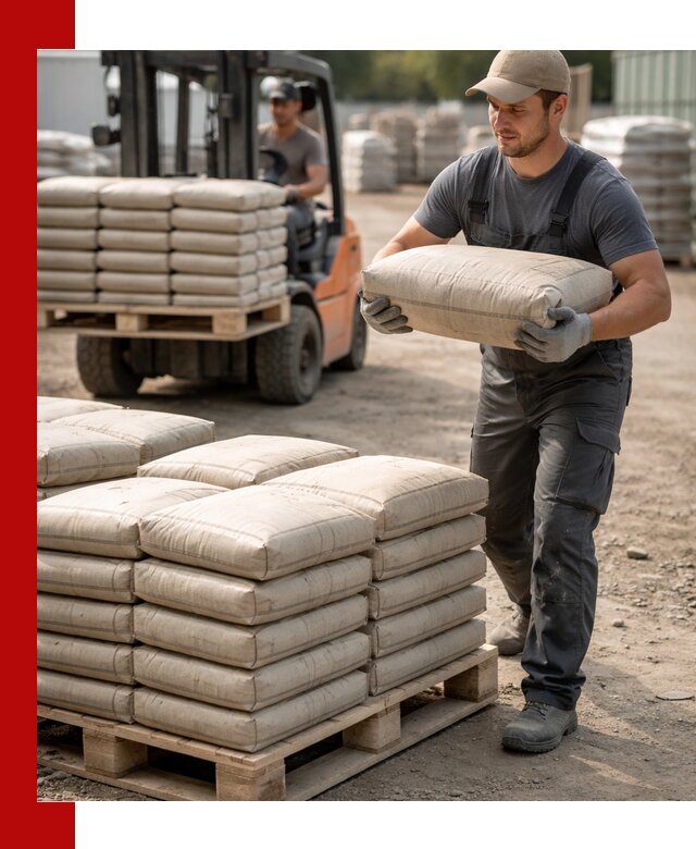 Доставка цемента в мешках оптом и в розницу в Ялте