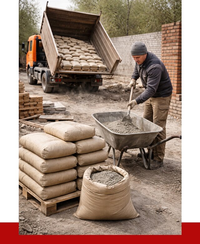 Купить сухую смесь для кладки в Ялте от 1226 р. | ПРОНЕРУДЯлт