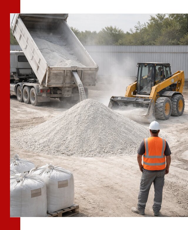 Доставка и продажа известняковой муки в Ялте