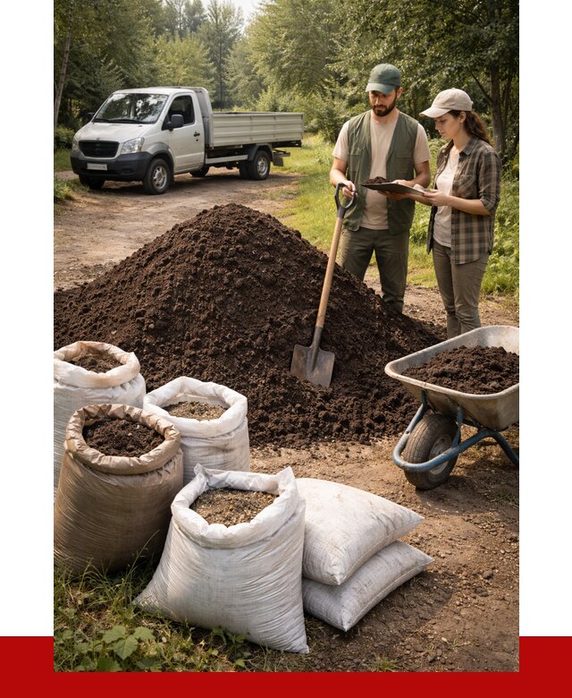 Купить грунт с доставкой в Ялте от 4597 р. за м3 | ПРОНЕРУДЯлт