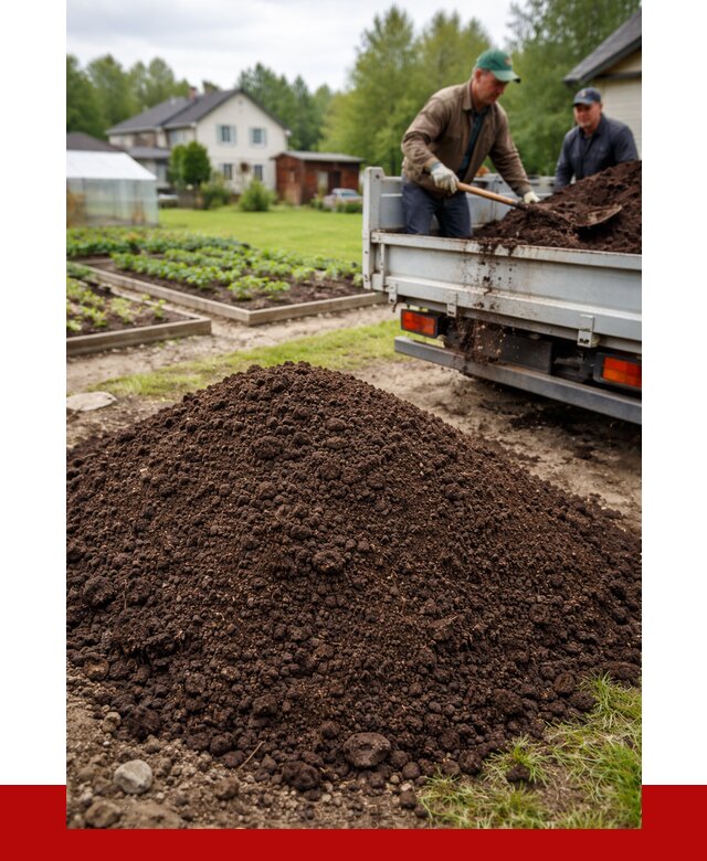 Плодородный грунт в Ялте с доставкой от 4291 р. | ПРОНЕРУДЯлт