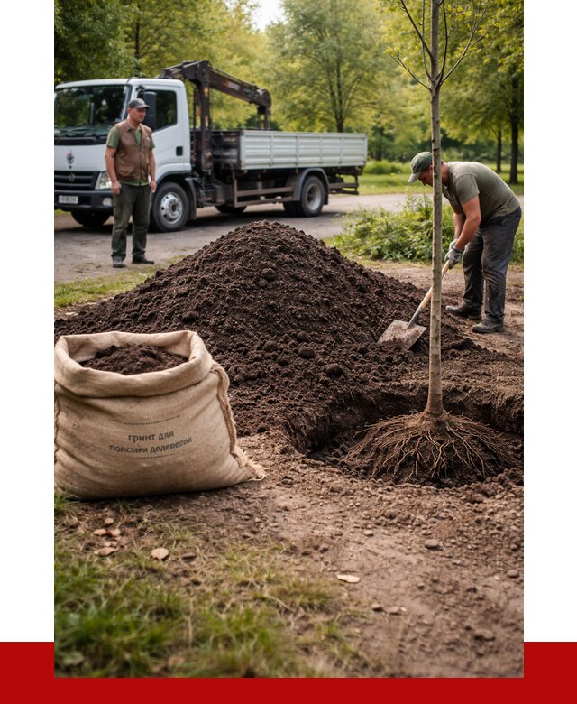 Грунт для посадки деревьев в Ялте от 1226 р. | ПРОНЕРУДЯлт