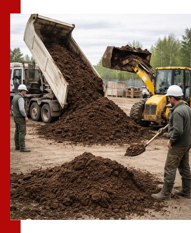 Доставка торфа оптом и в мешках в Ялте