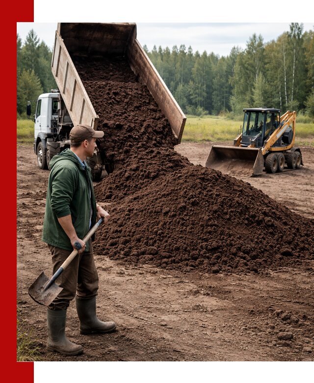 Купить верховой торф с доставкой в Ялте для садоводства и растений