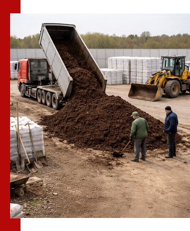 Доставка торфяных смесей оптом и в розницу в Ялте