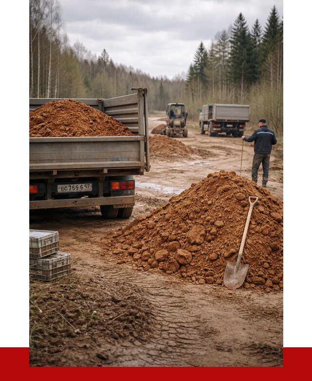 Глина и суглинки в Ялте от 4597 р. за куб | ПРОНЕРУДЯлт