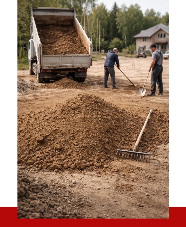 Суглинок для планировки в Ялте с доставкой от 4291 р. | ПРОНЕРУДЯлт