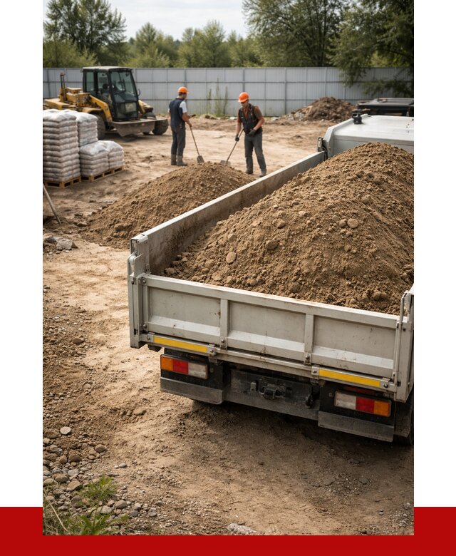 Супесь с доставкой в Ялте от 2503 р. за куб | ПРОНЕРУДЯлт