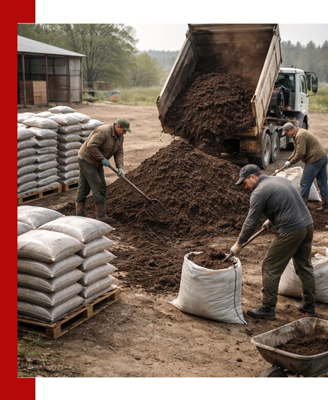 Доставка компоста оптом и в розницу в Ялте