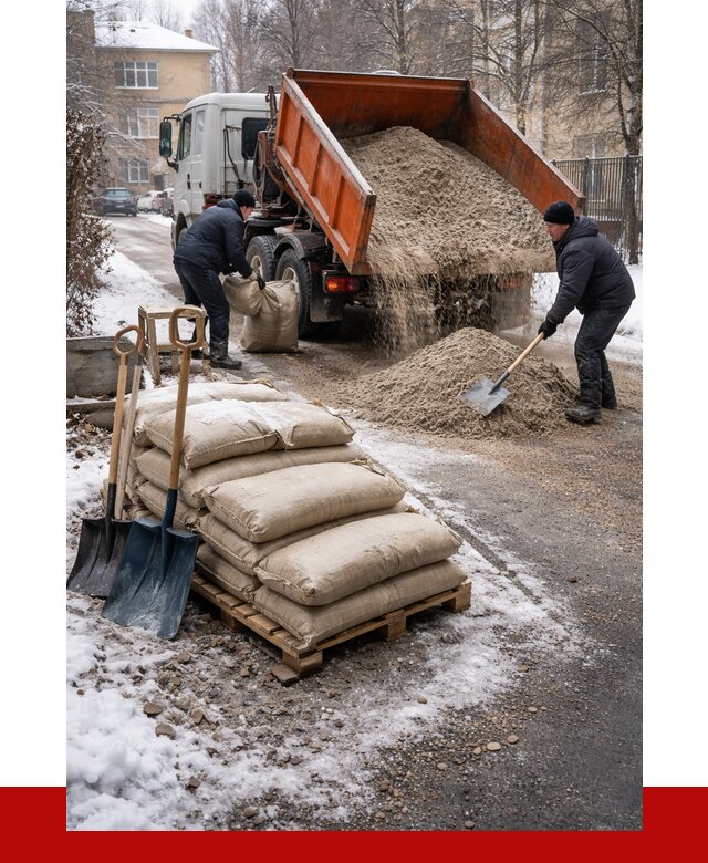 Противогололедные материалы оптом в Ялте от 4291 р. | ПРОНЕРУДЯлт