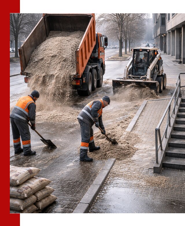 Поставка противогололедных материалов в Ялте