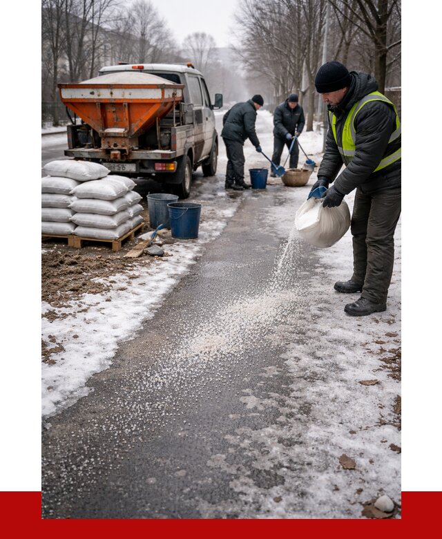 Реагент против гололеда в Ялте с доставкой от 4597 р. | ПРОНЕРУДЯлт