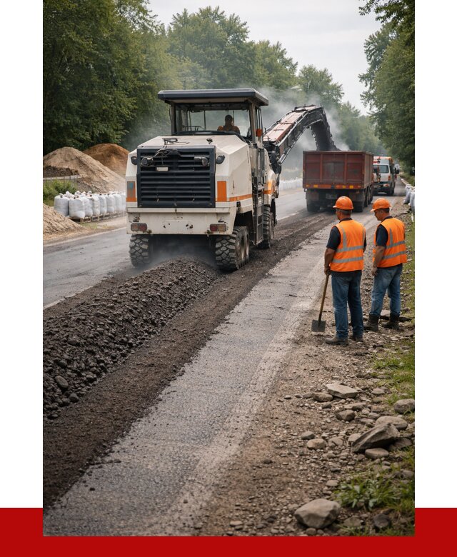 Фрезерованный асфальт в Ялте от 2248 р./куб. | ПРОНЕРУДЯлт