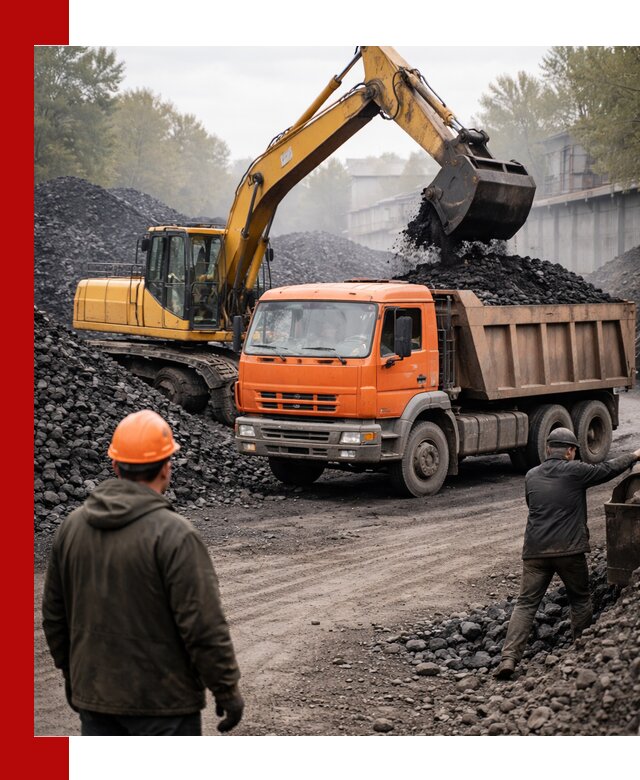 Доставка угля автотранспортом в Ялте быстро и выгодно